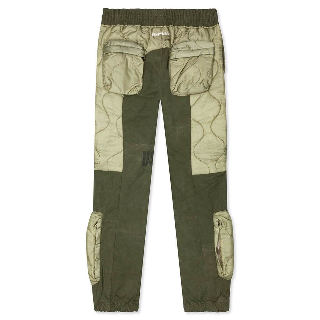 Liner Parachute Pants - Green