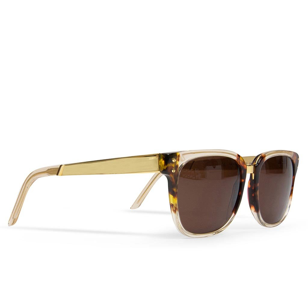 RETROSUPERFUTURE People Francis Bicolor Sunglasses - Sand