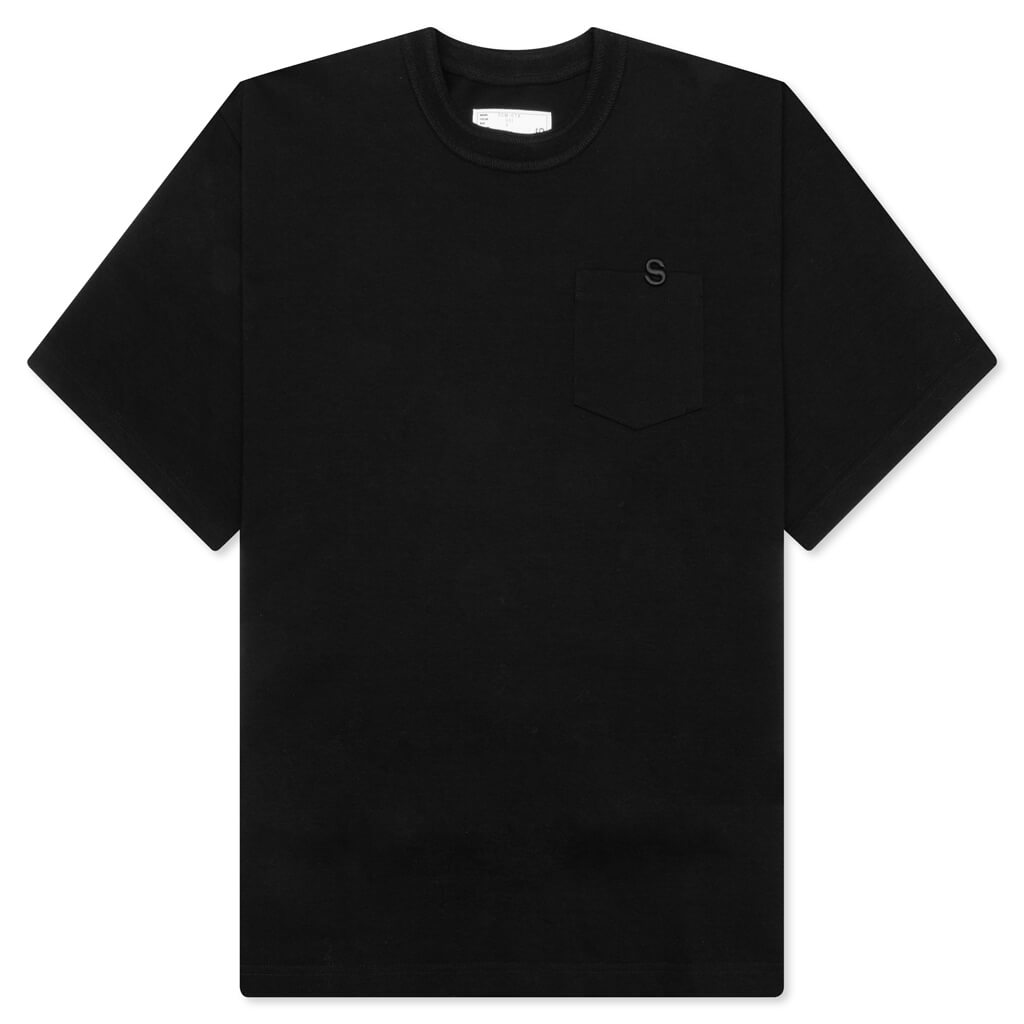 s Cotton Jersey T-Shirt - Black