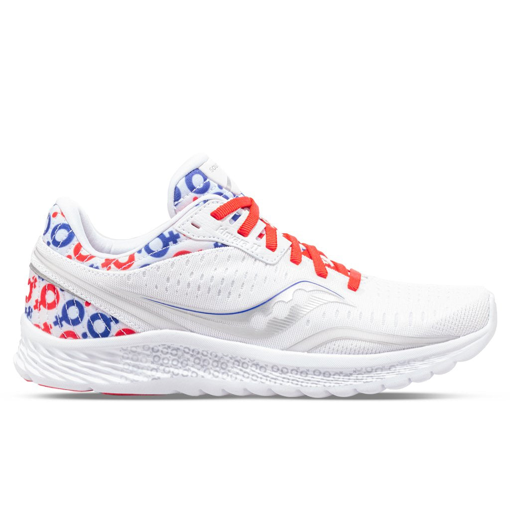 Saucony x Prinkshop Women's Kinvara 11 - White/Red/Blue