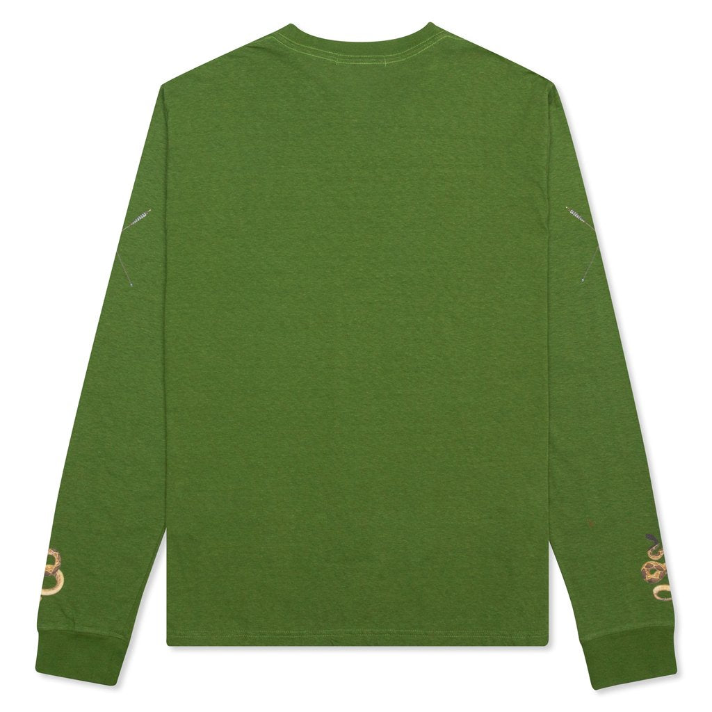 Fallen Man Snake Pullover - Khaki