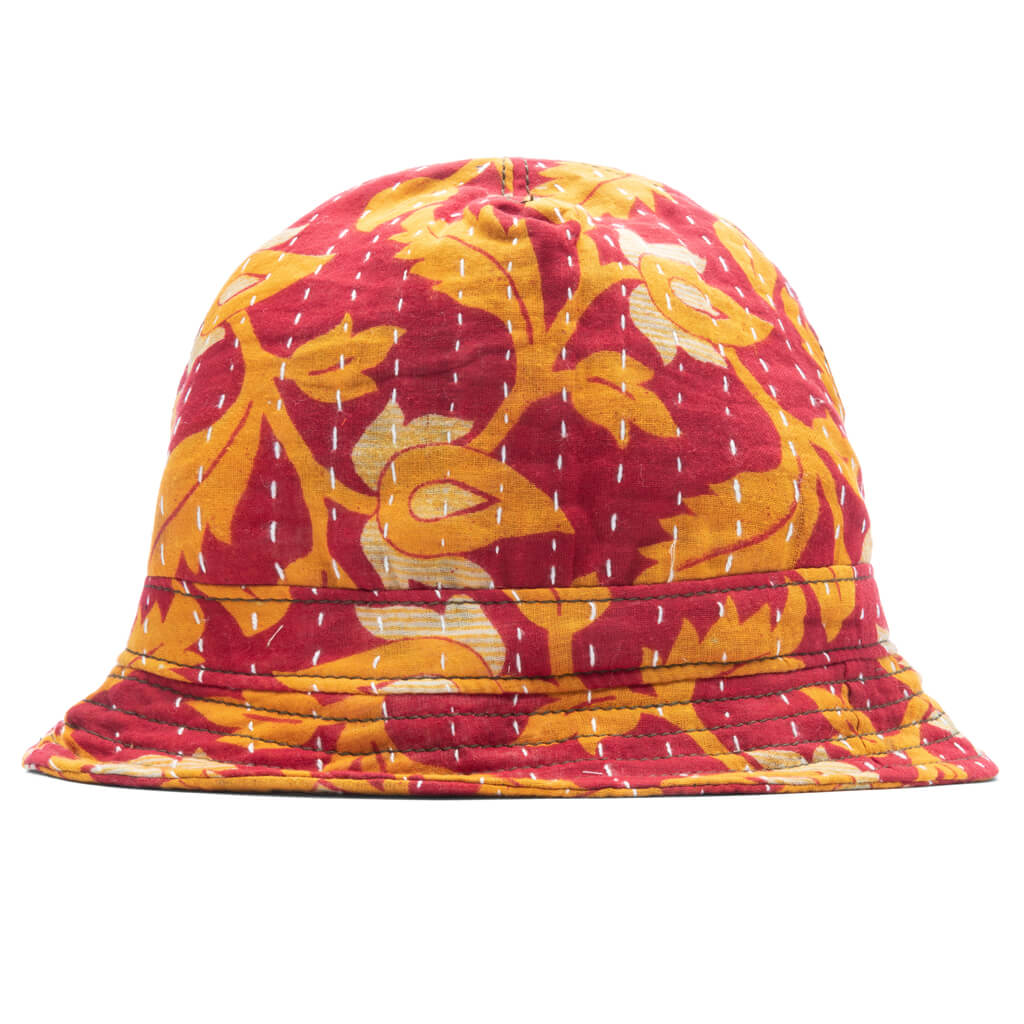 Vintage Handmade Quilt Bucket Hat - Psych, , large image number null