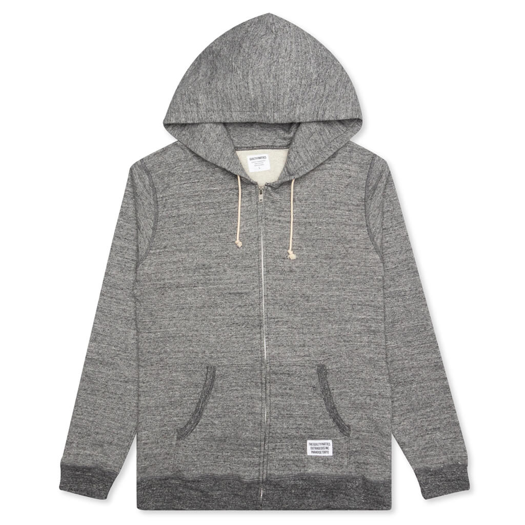 Full Zip Hooded Type 3 - Grey
