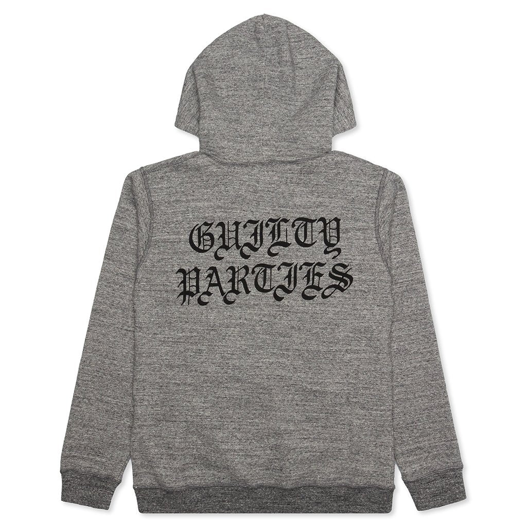 Pullover Hooded Sweatshirt Type 2 - Grey