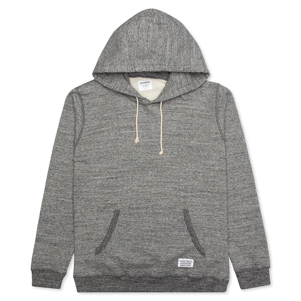 Pullover Hooded Sweatshirt Type 3 - Grey, , large image number null